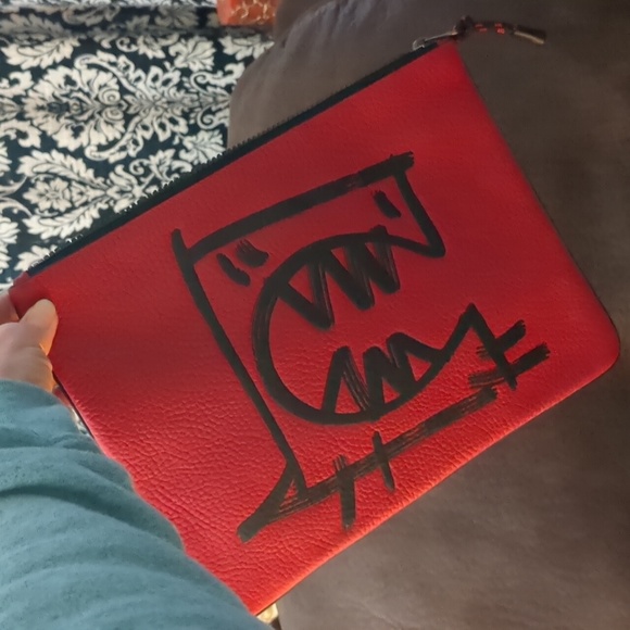 Coach Pouch Red Dinosaur - Picture 8 of 8